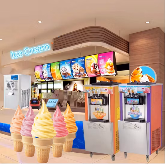 Máquinas comerciales para hacer helados de frutos rojos para equipos de catering